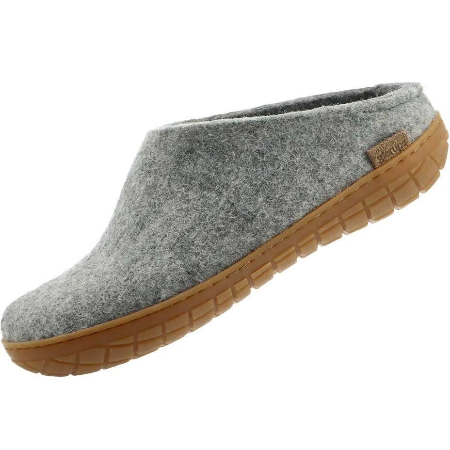 Glerups Pantoffel Modell B mit Kautschuksohle – Der Allrounder für Outdoor & Indoor