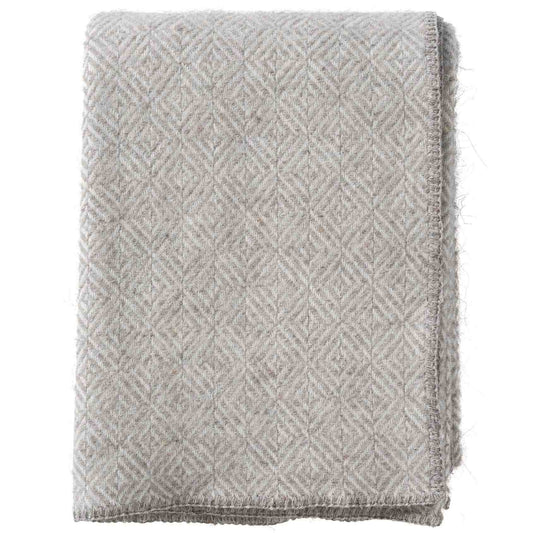 Klippan Diamond Wolldecke 130x180 cm mit Alpaka
