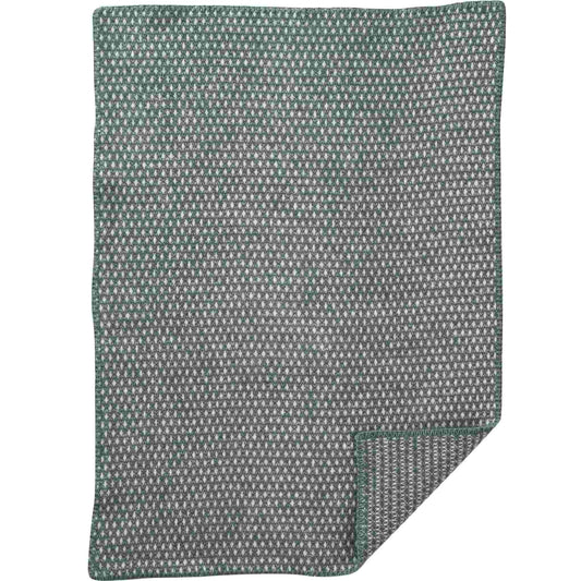 Klippan Knut Babywolldecke aus Schurwolle 65x90 cm wasserblau