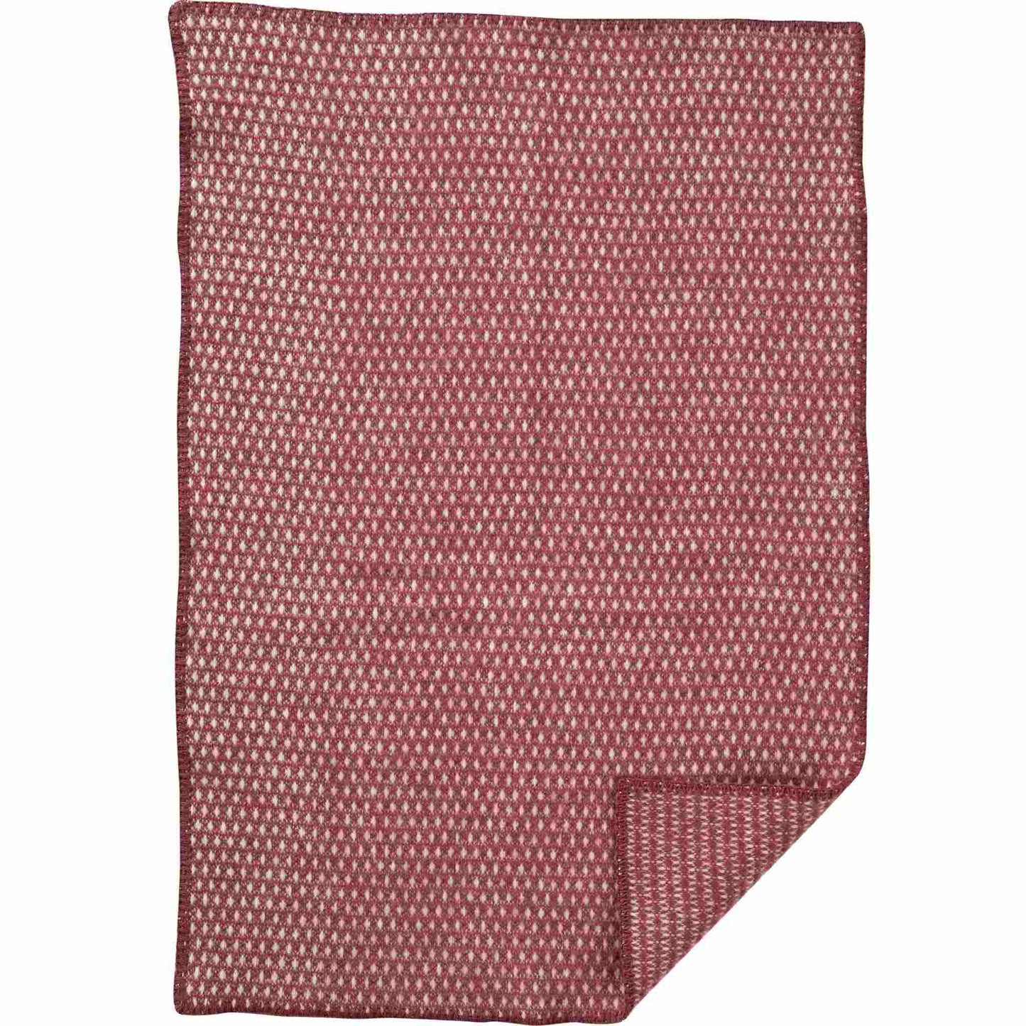 Klippan Knut Babywolldecke aus Schurwolle 65x90 cm wasserblau