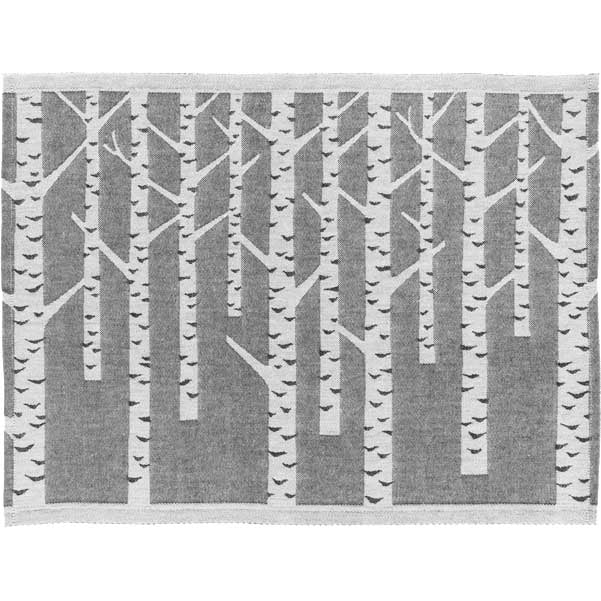 Lapuan Kankurit Koivu (Birke) Sitzauflage 46x150cm grau, weiß
