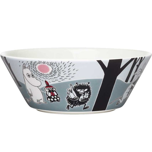 Moomin by Arabia Mumins Adventure Move Schüssel Ø 15 cm grau