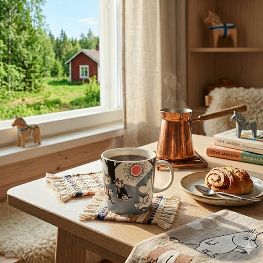 Moomin by Arabia Mumins Adventure Move Tasse  0,3 l grau