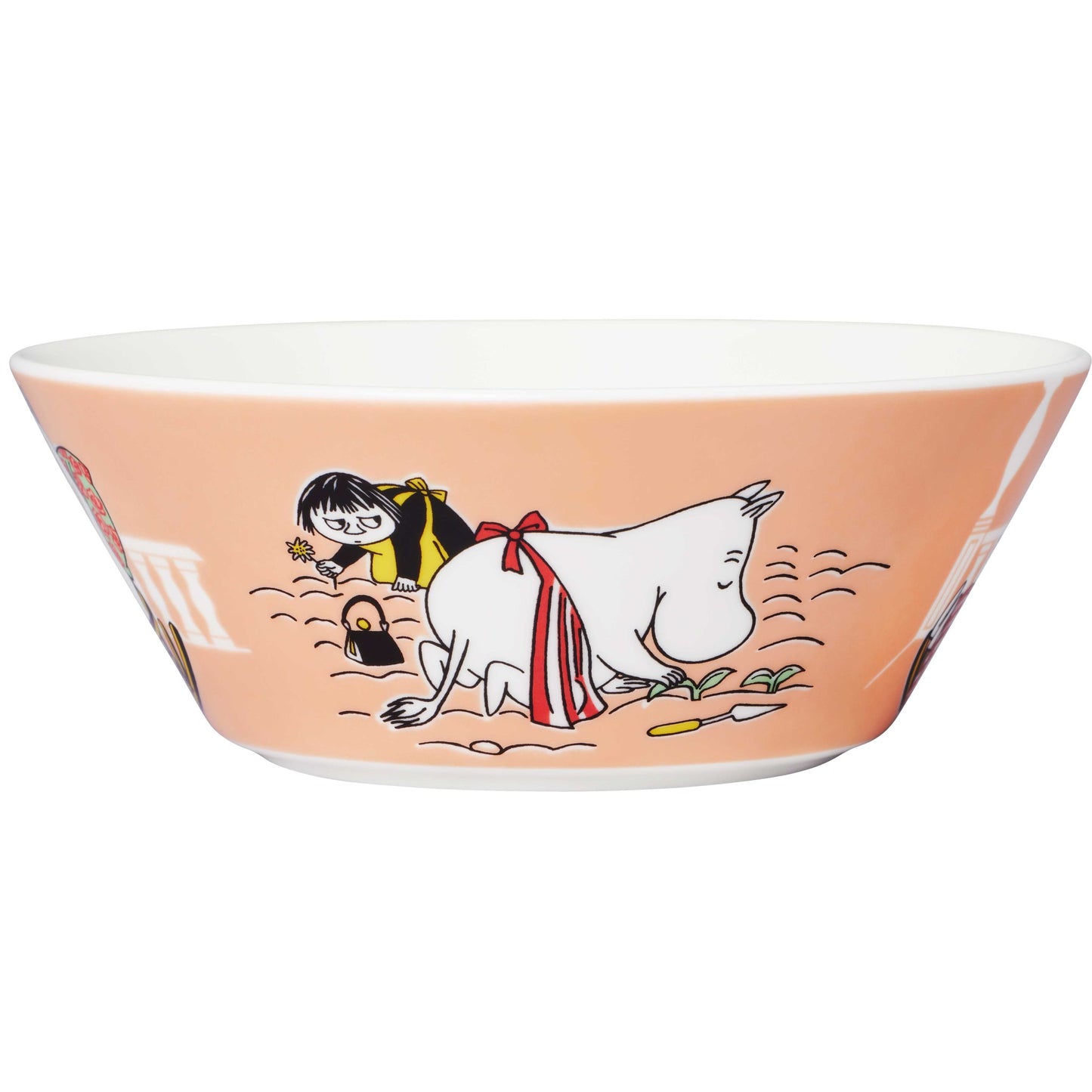 Moomin by Arabia Mumins Muminmama Marmelade Schüssel Ø 15 cm apricot, grün, rot