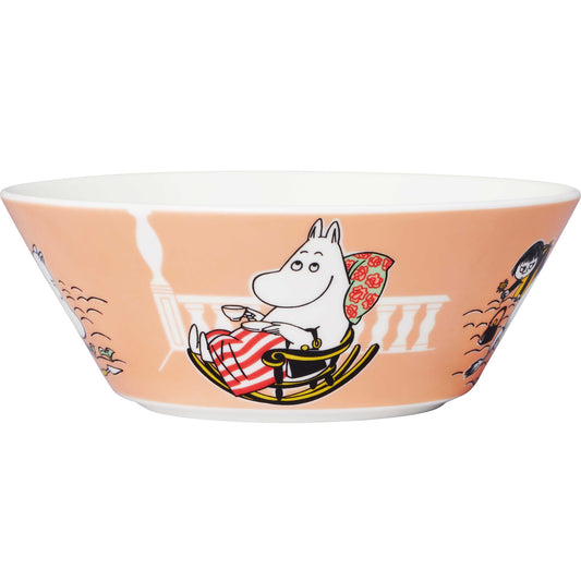 Moomin by Arabia Mumins Muminmama Marmelade Schüssel Ø 15 cm apricot, grün, rot