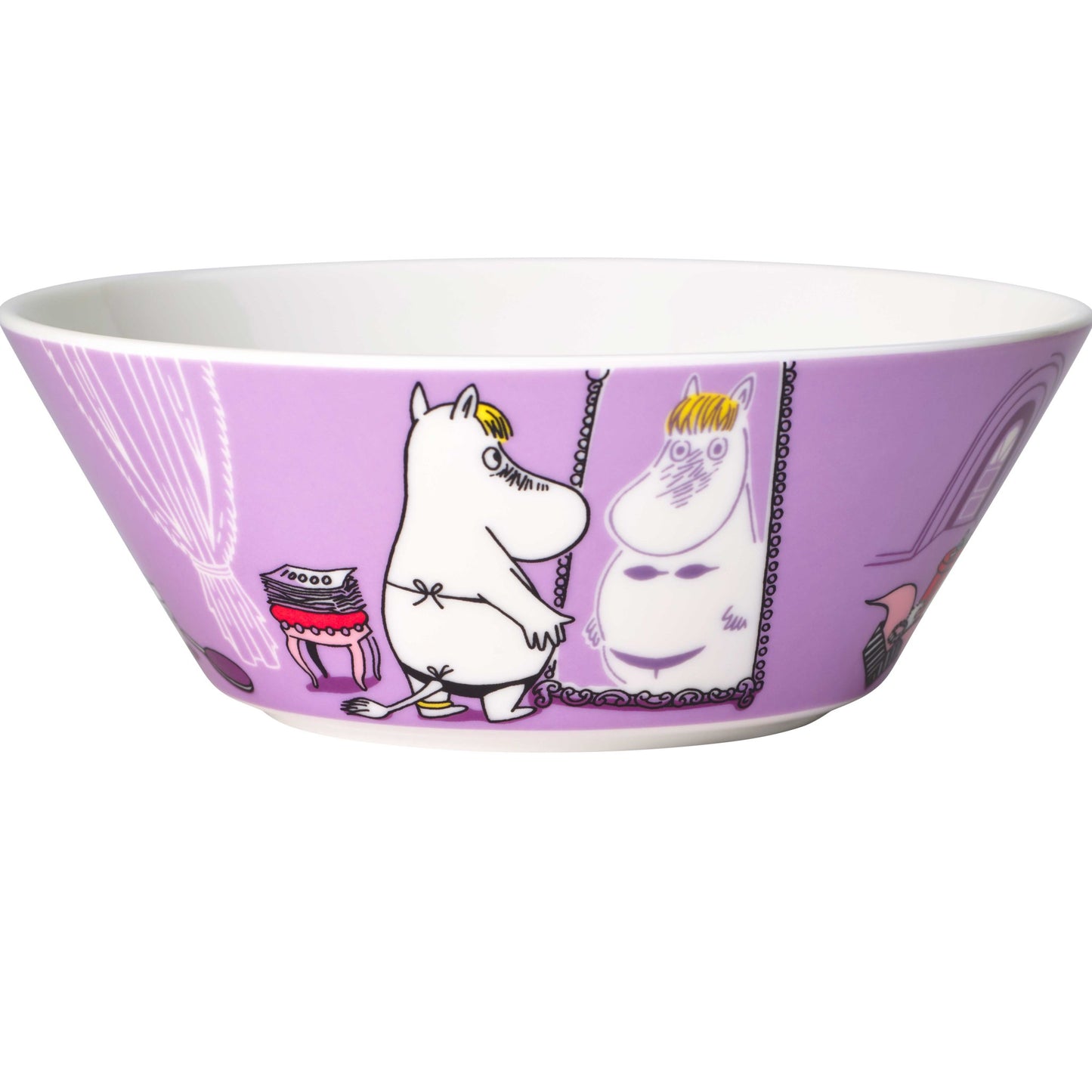 Moomin by Arabia Mumins Snorkmädchen Schüssel Ø 15 cm lila