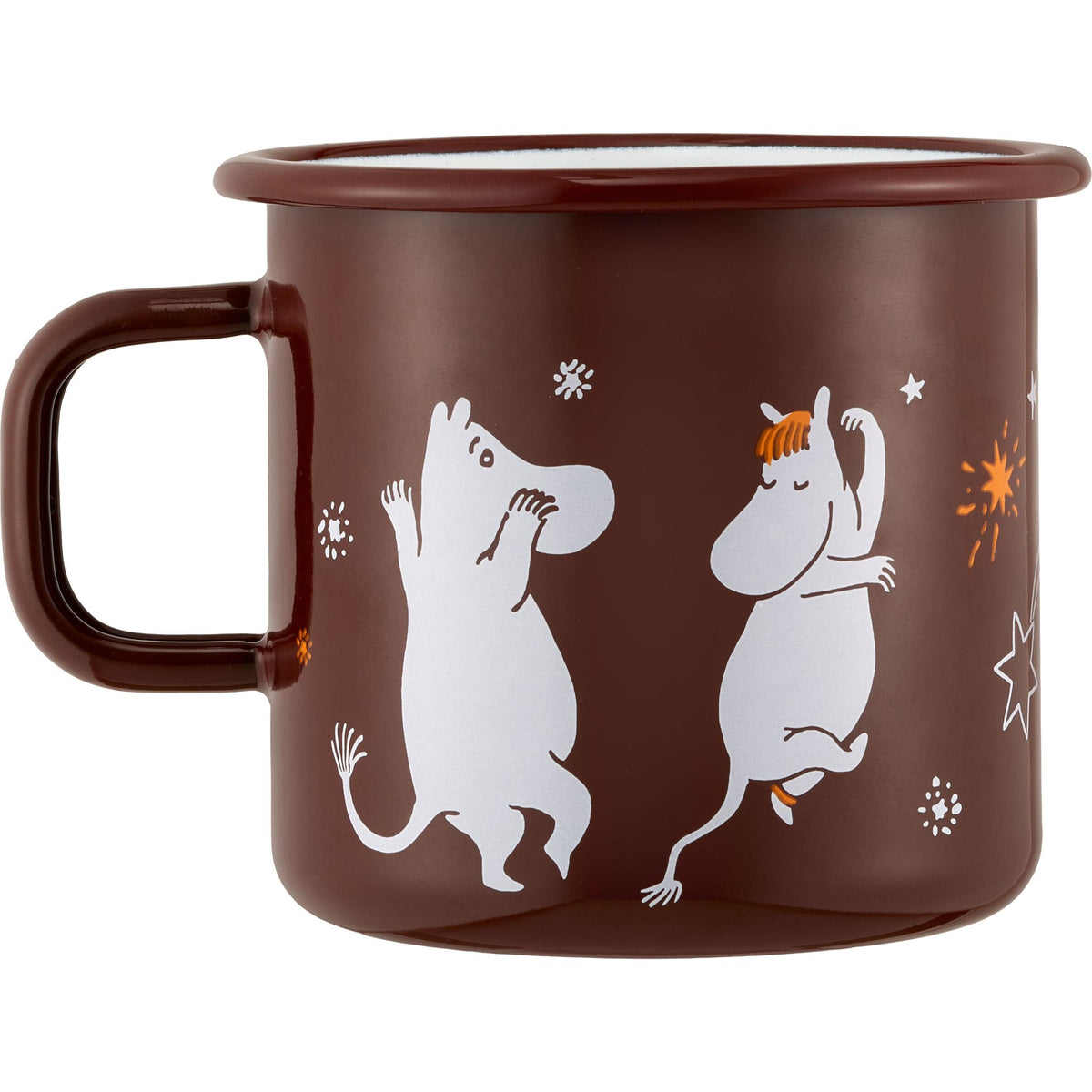Muurla Mumins Comet 2026 Tasse 0,55 l Emaille braun