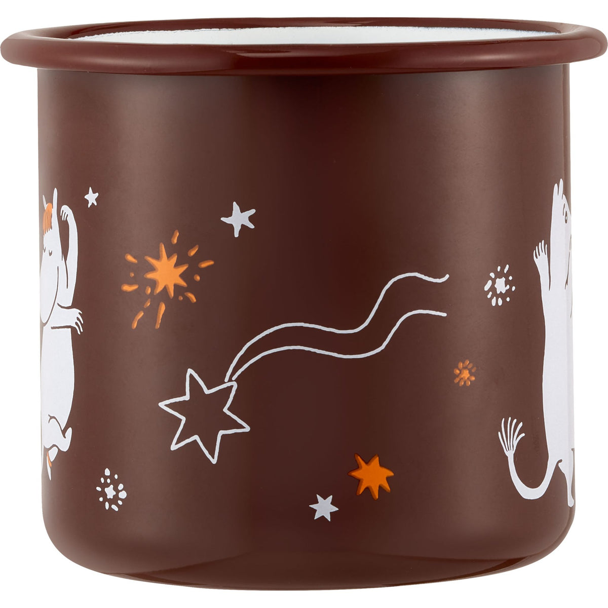 Muurla Mumins Comet 2026 Tasse 0,55 l Emaille braun
