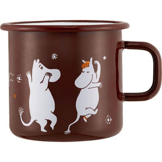 Muurla Mumins Comet 2026 Tasse 0,55 l Emaille braun