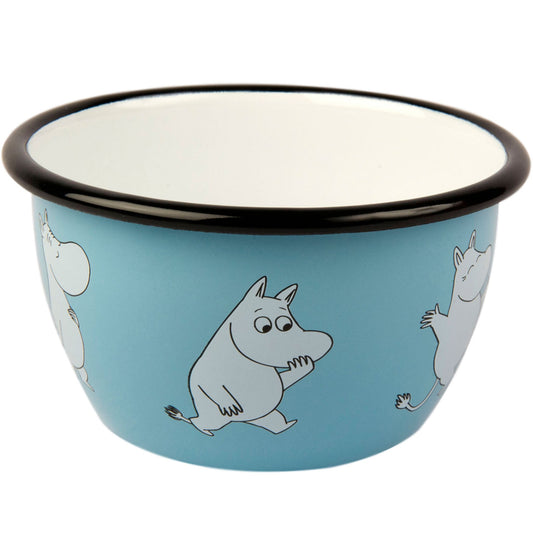 Muurla Mumins Retro Mumintroll Schüssel Emaille 0,6 l