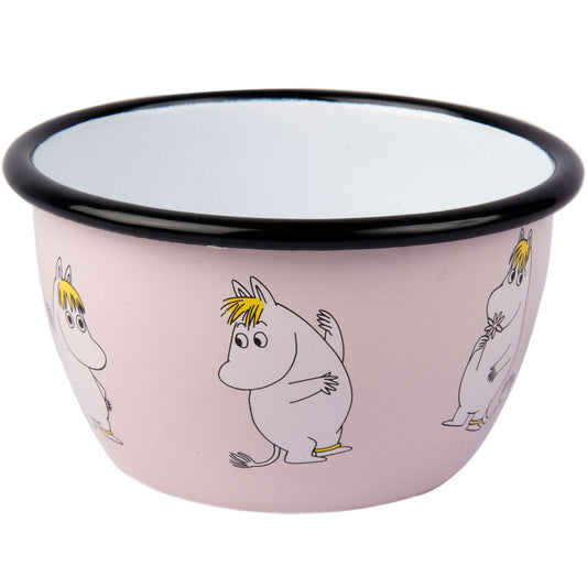 Muurla Mumins Retro Snorkmädchen Schüssel Emaille 0,6 l
