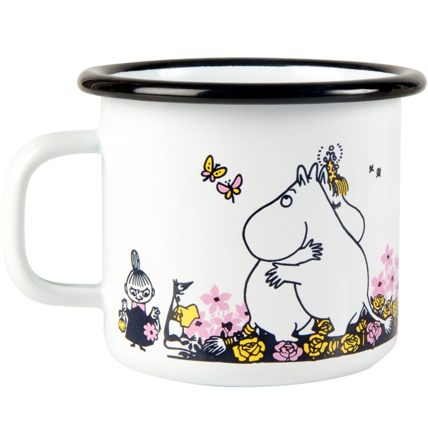 Muurla Mumins Umarmen Tasse  Emaille 0,25 l