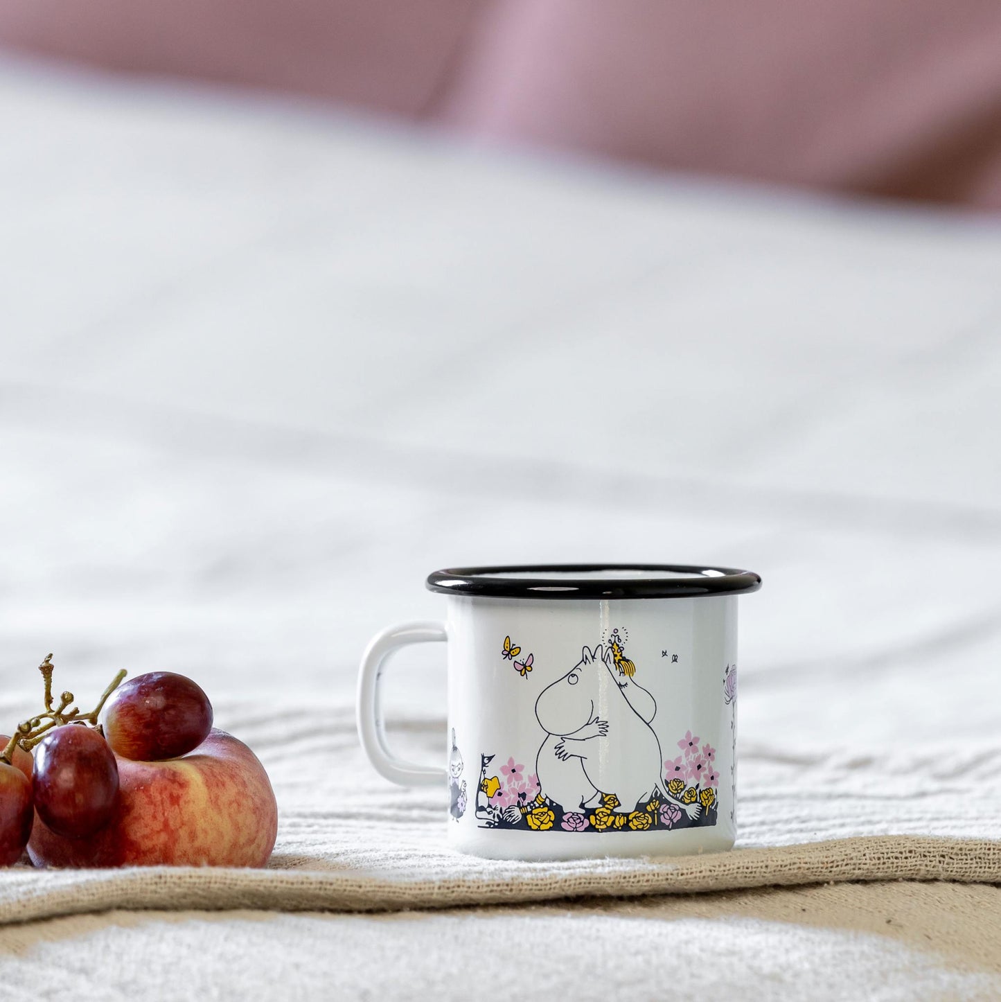 Muurla Mumins Umarmen Tasse  Emaille 0,25 l