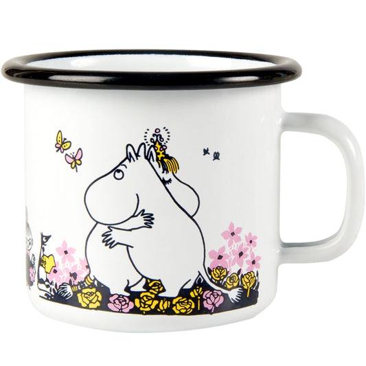Muurla Mumins Umarmen Tasse  Emaille 0,25 l