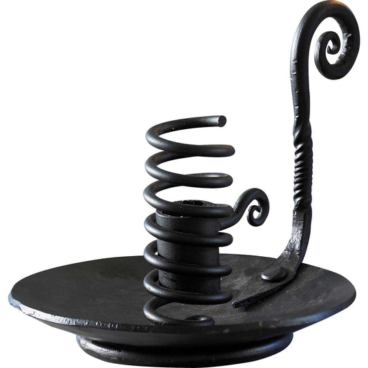 Nääsgränsgården Schmiedeeisen Kerzenständer mit Griff Höhe 14 cm