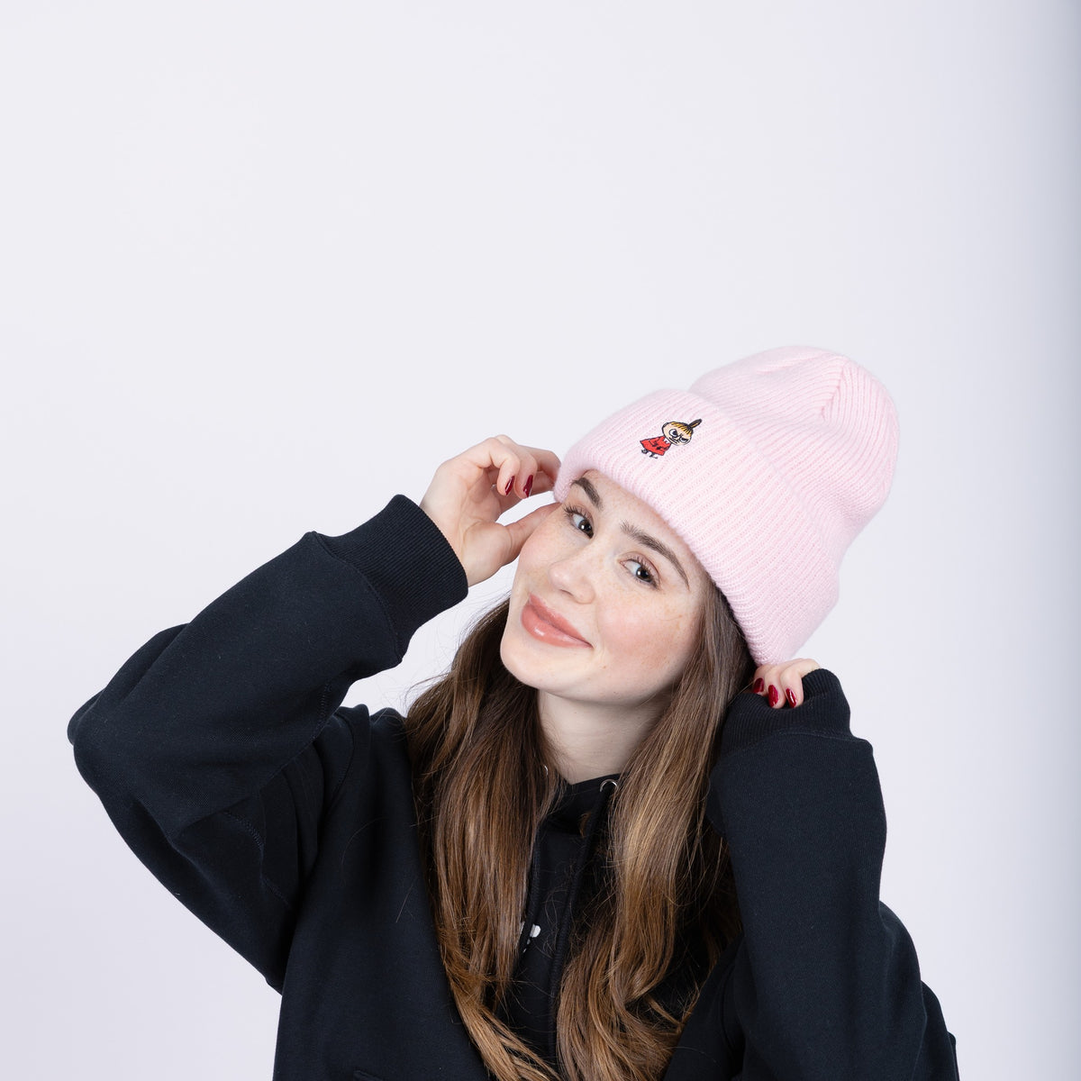 Nordicbuddies Mumins Beanie Kleine My Stickerei rosa - Ansicht 6