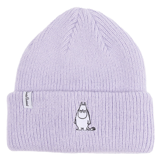 Nordicbuddies Mumins Beanie Mumin Stickerei flieder