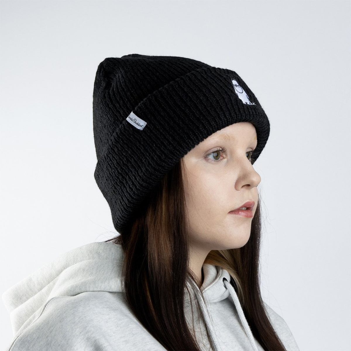 Nordicbuddies Mumins Beanie Mumin Stickerei schwarz - Ansicht 4