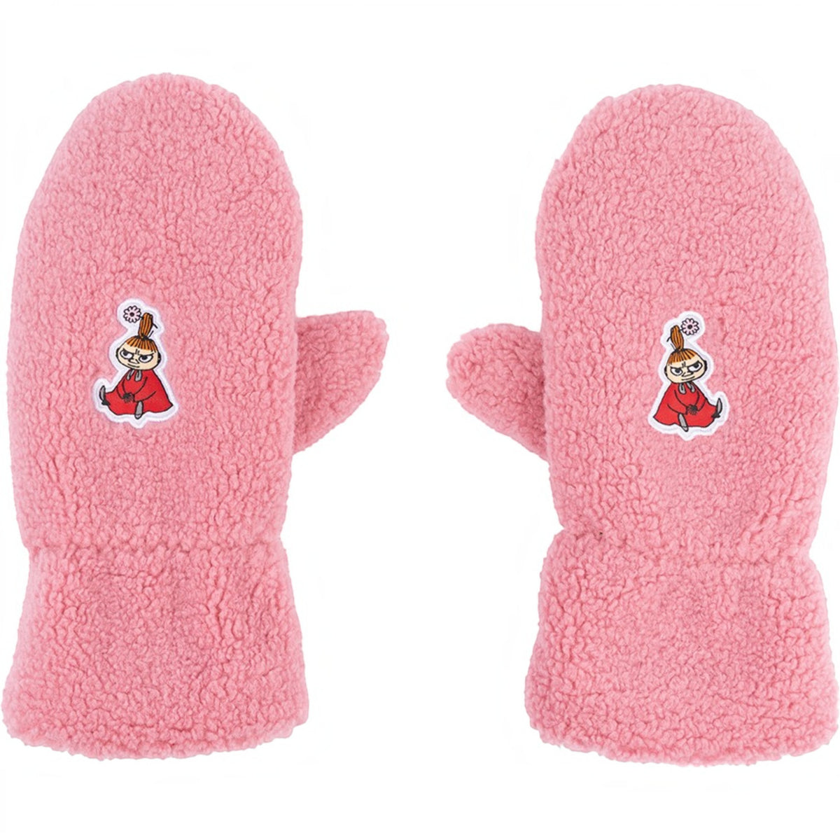 Nordicbuddies Mumins Fleece-Fäustlinge Kleine My rosa