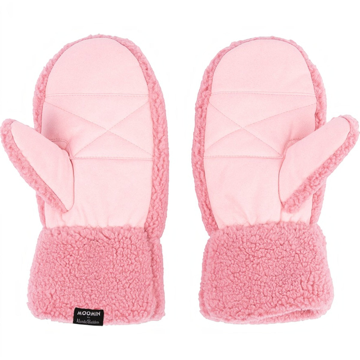 Nordicbuddies Mumins Fleece-Fäustlinge Kleine My rosa - Ansicht 2