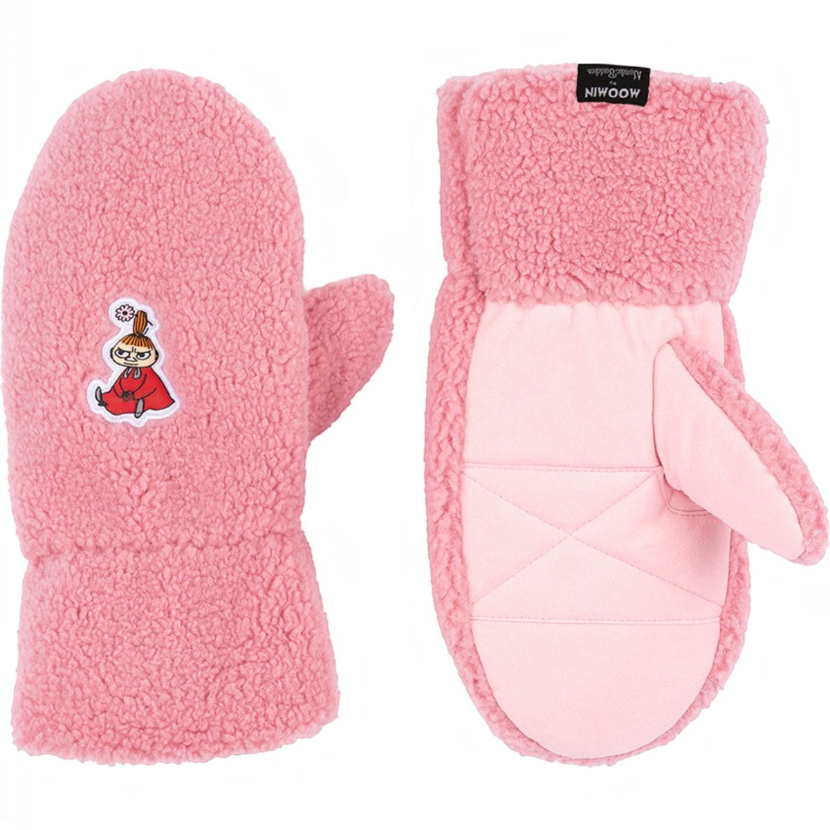 Nordicbuddies Mumins Fleece-Fäustlinge Kleine My rosa - Ansicht 3