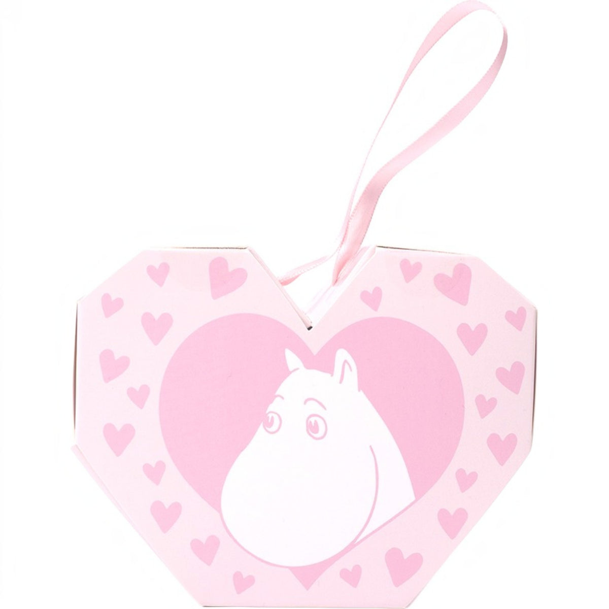 Nordicbuddies Mumins Socken-Geschenkbox Herz Love 2 Paar Gr. 36-42 rosa-flieder - Ansicht 2