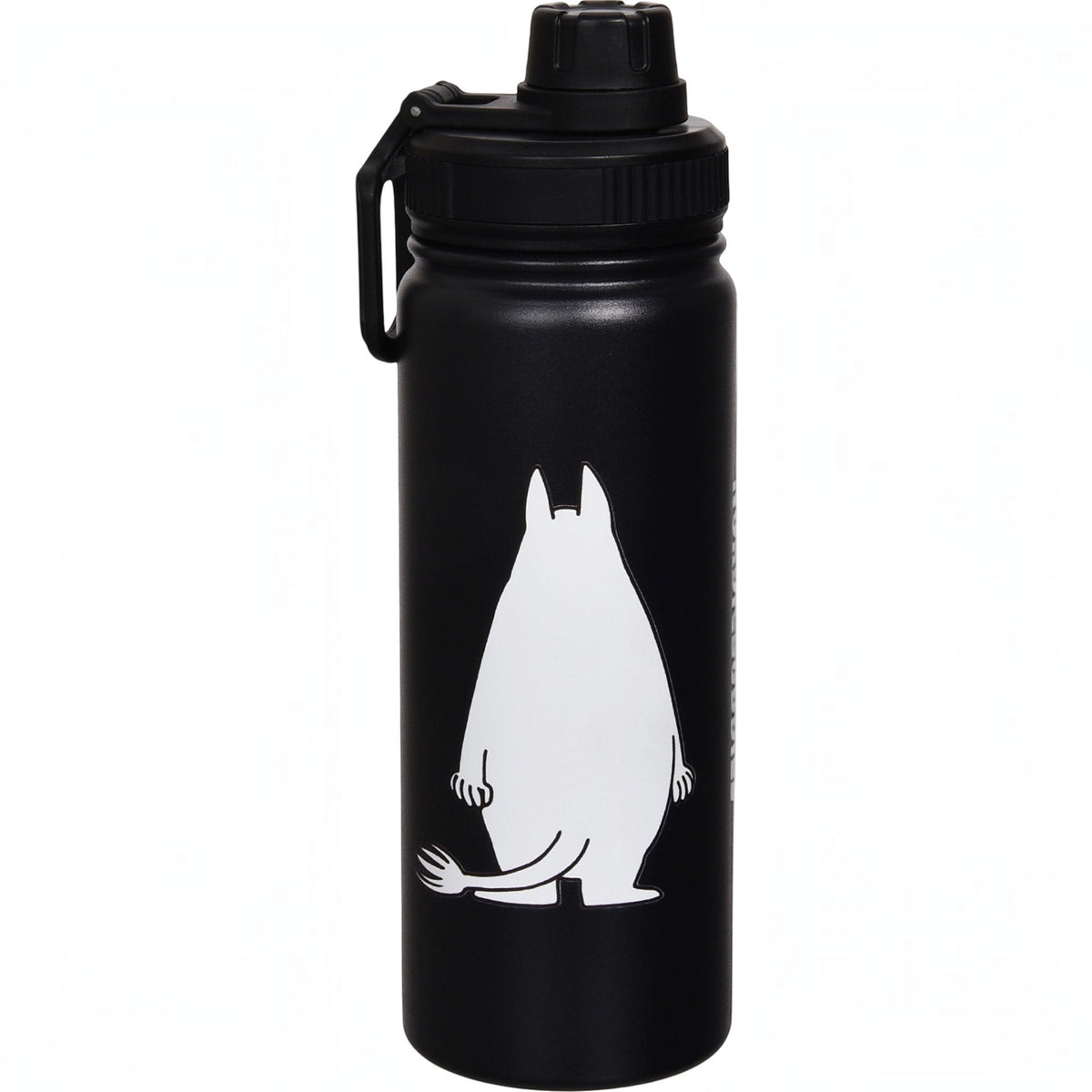 Nordicbuddies Mumins Thermoflasche Mumin Edelstahl 550 ml schwarz - Ansicht 2