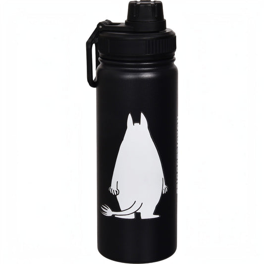 Nordicbuddies Mumins Thermoflasche Mumin Edelstahl 550 ml schwarz - Ansicht 2