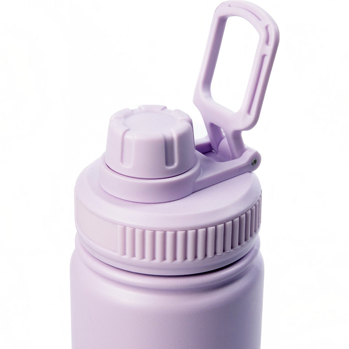 Nordicbuddies Mumins Thermoflasche Snorkfräulein mit Hula-Hoop-Reifen Edelstahl 550 ml flieder - Ansicht 5