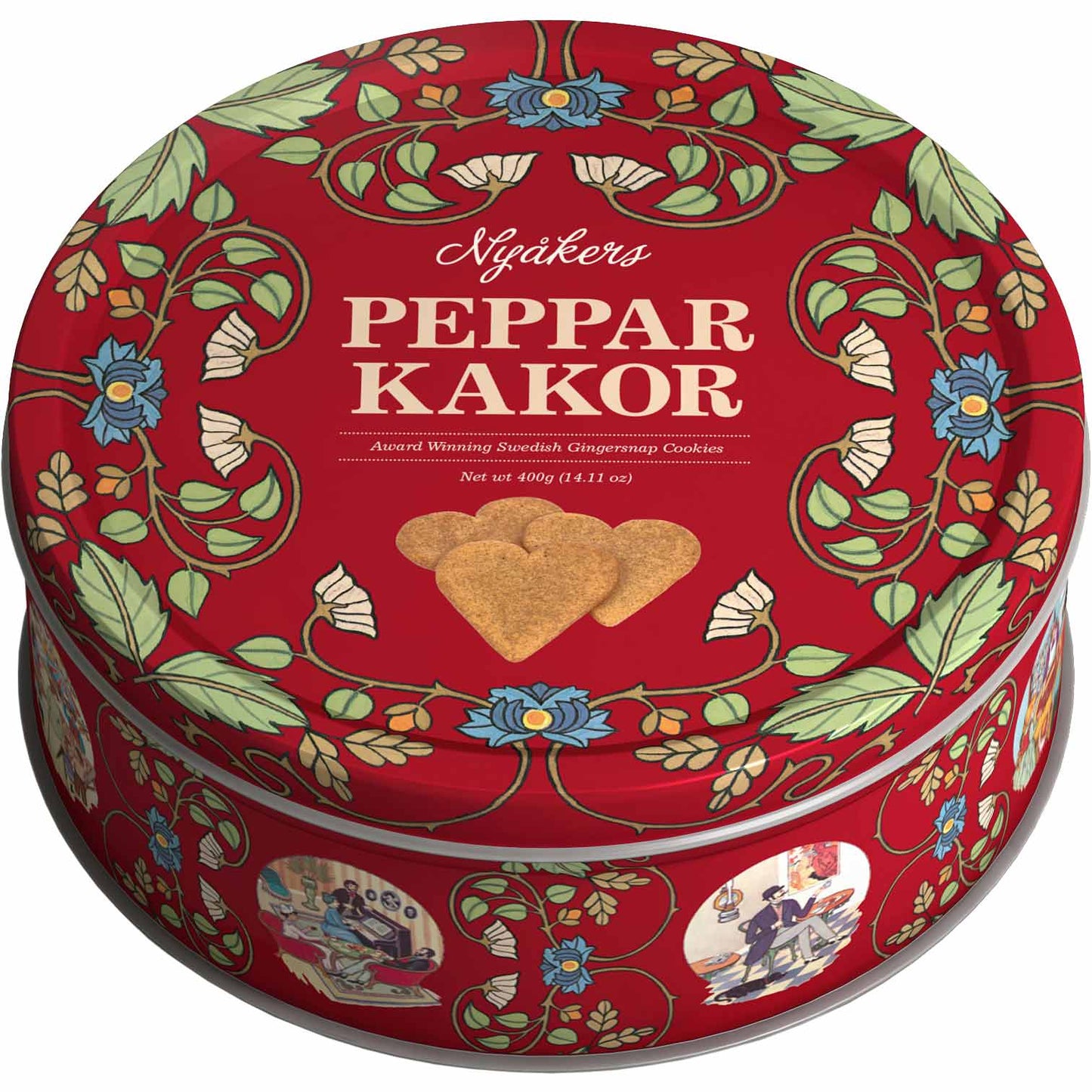 Nyåkers Pfefferkuchenherzen 400 g Dose ohne Palmöl