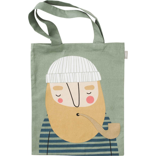 Spira of Sweden Kompiskasse Ebbot Tasche 37x47 cm - bunte Einkaufstasche aus Stoff