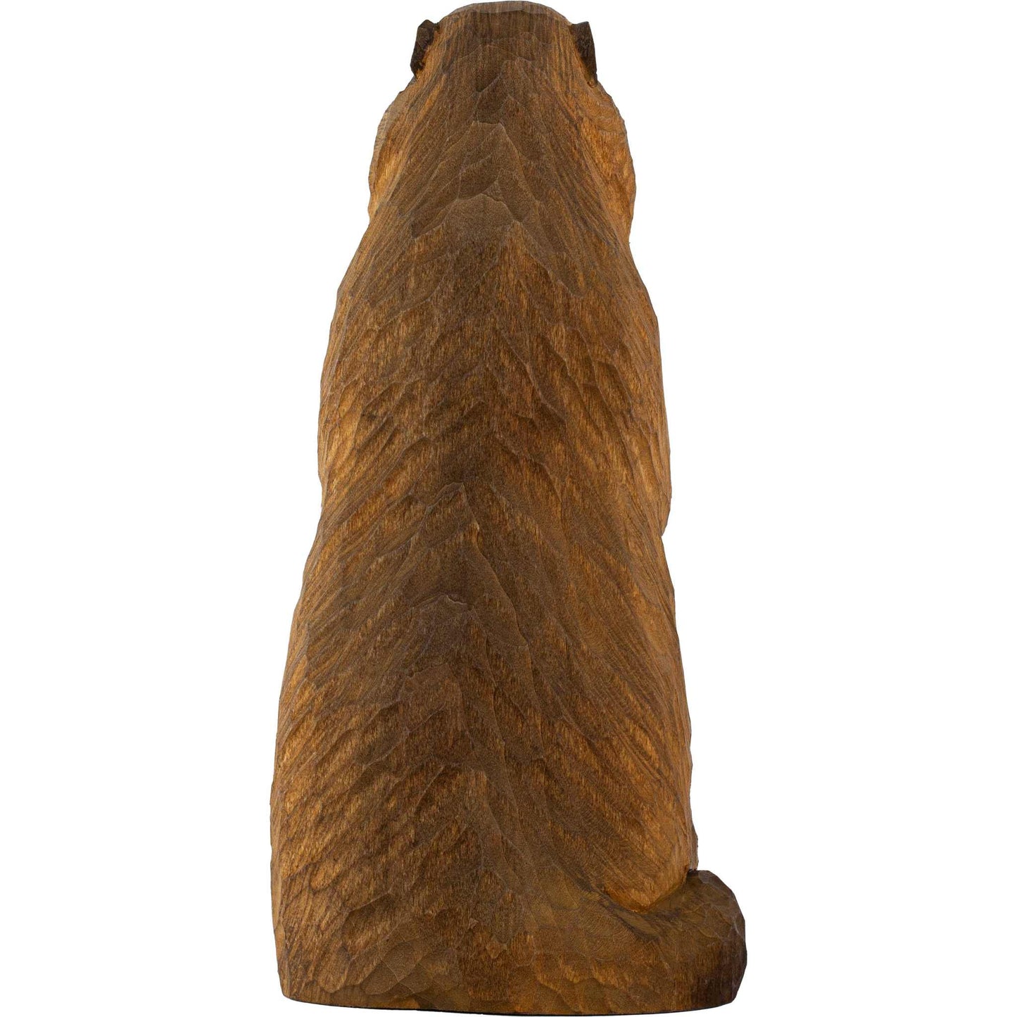 Wildlife Garden DecoAnimal Red Marmot hand-carved