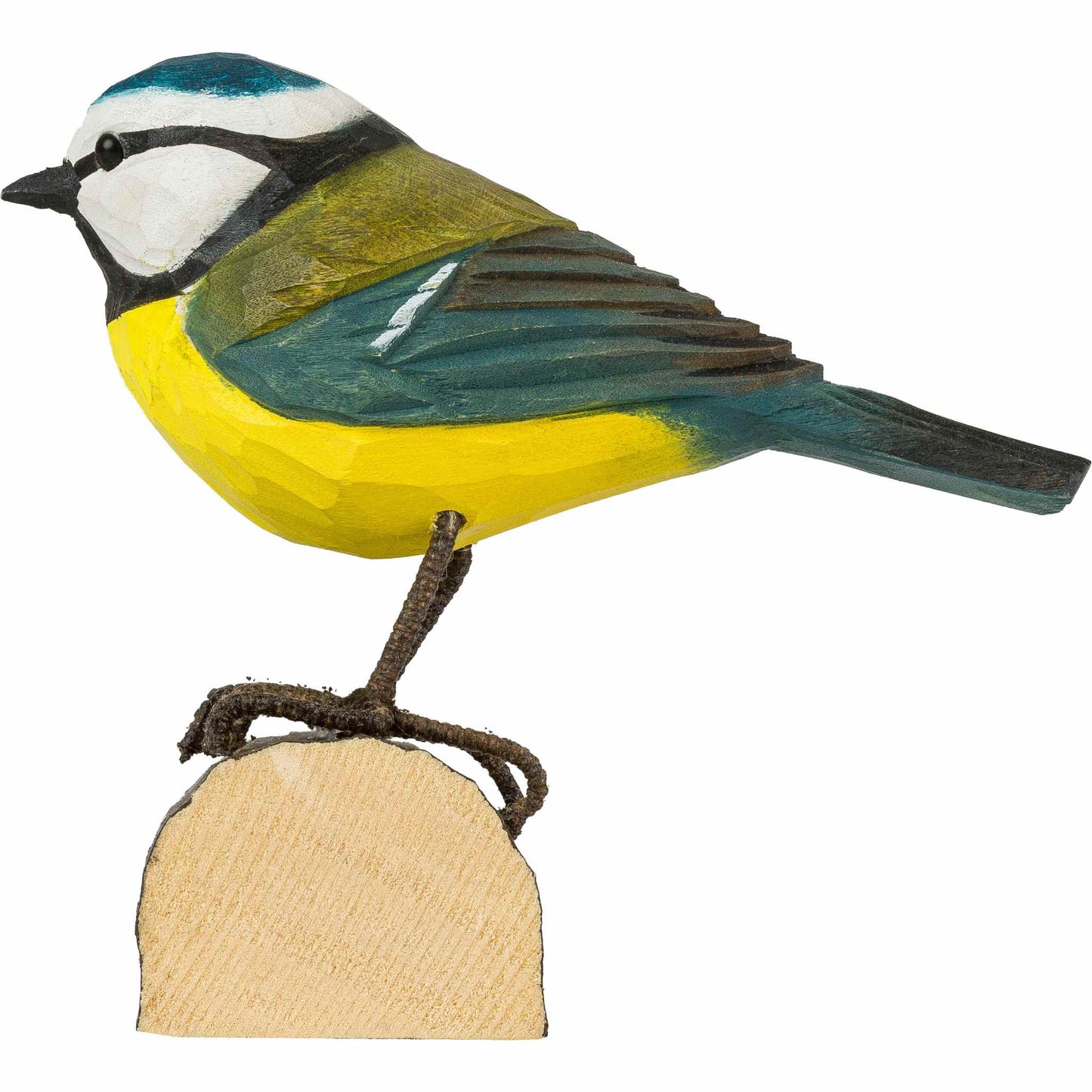 Wildlife Garden DecoBird Blaumeise handgeschnitzt