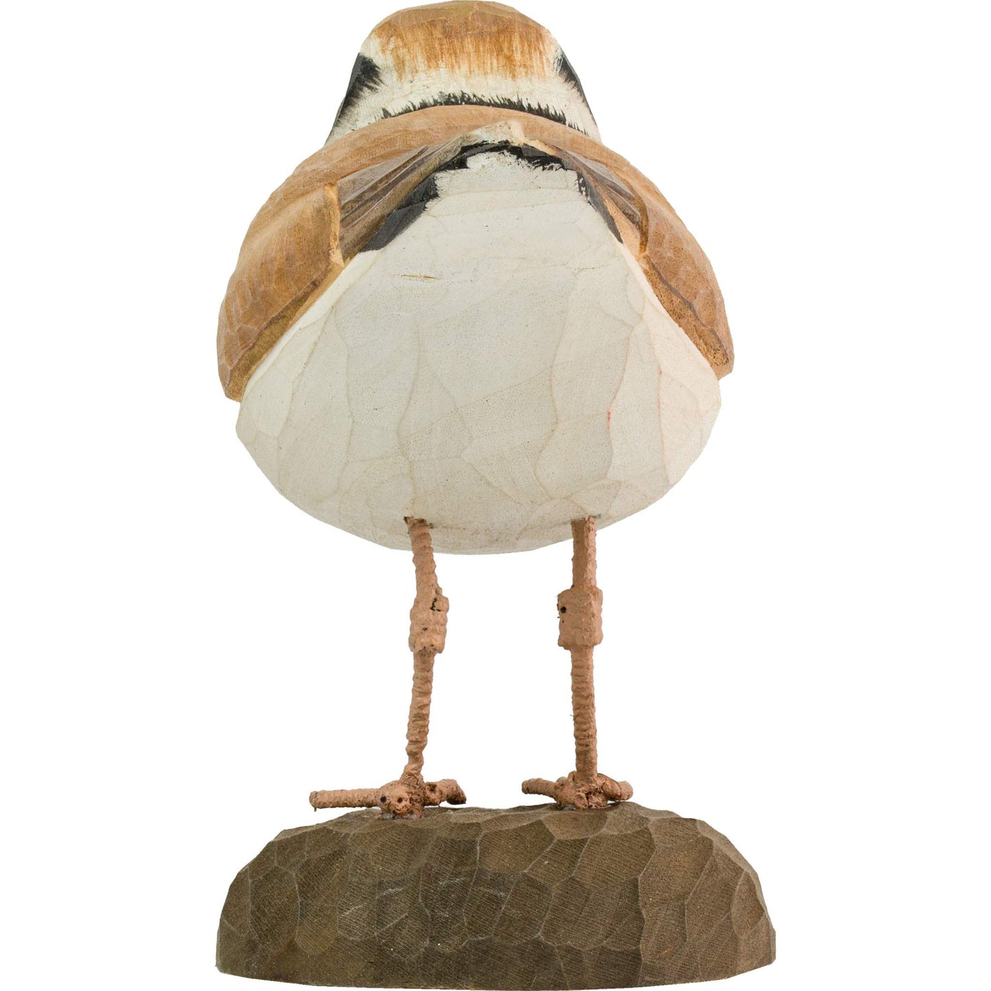 Wildlife Garden DecoBird Flußregenpfeifer handgeschnitzt