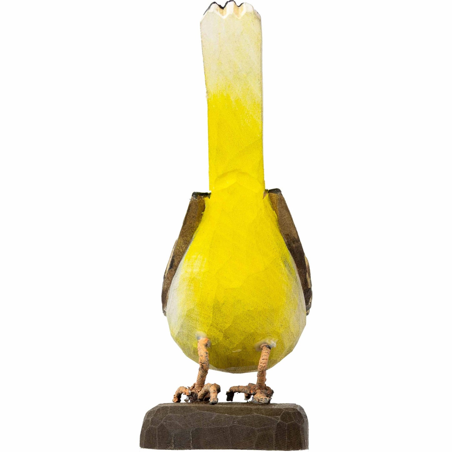 Wildlife Garden DecoBird Gebirgsstelze handgeschnitzt
