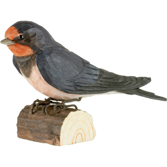 Wildlife Garden Decobird Hausschwalbe handgeschnitzt