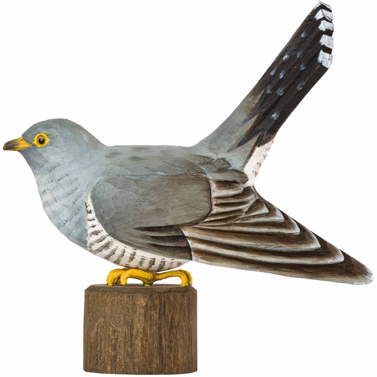 Wildlife Garden Decobird Kuckuck handgeschnitzt