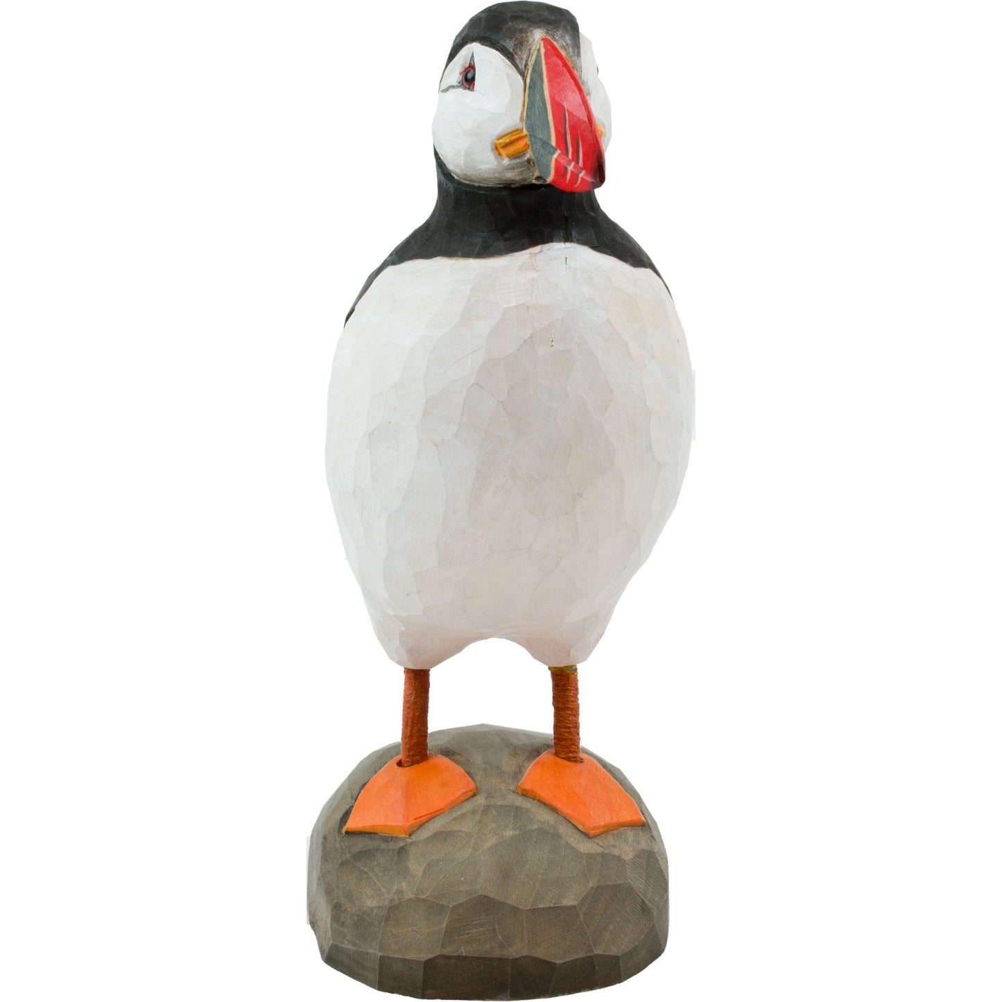 Wildlife Garden DecoBird Papageientaucher handgeschnitzt