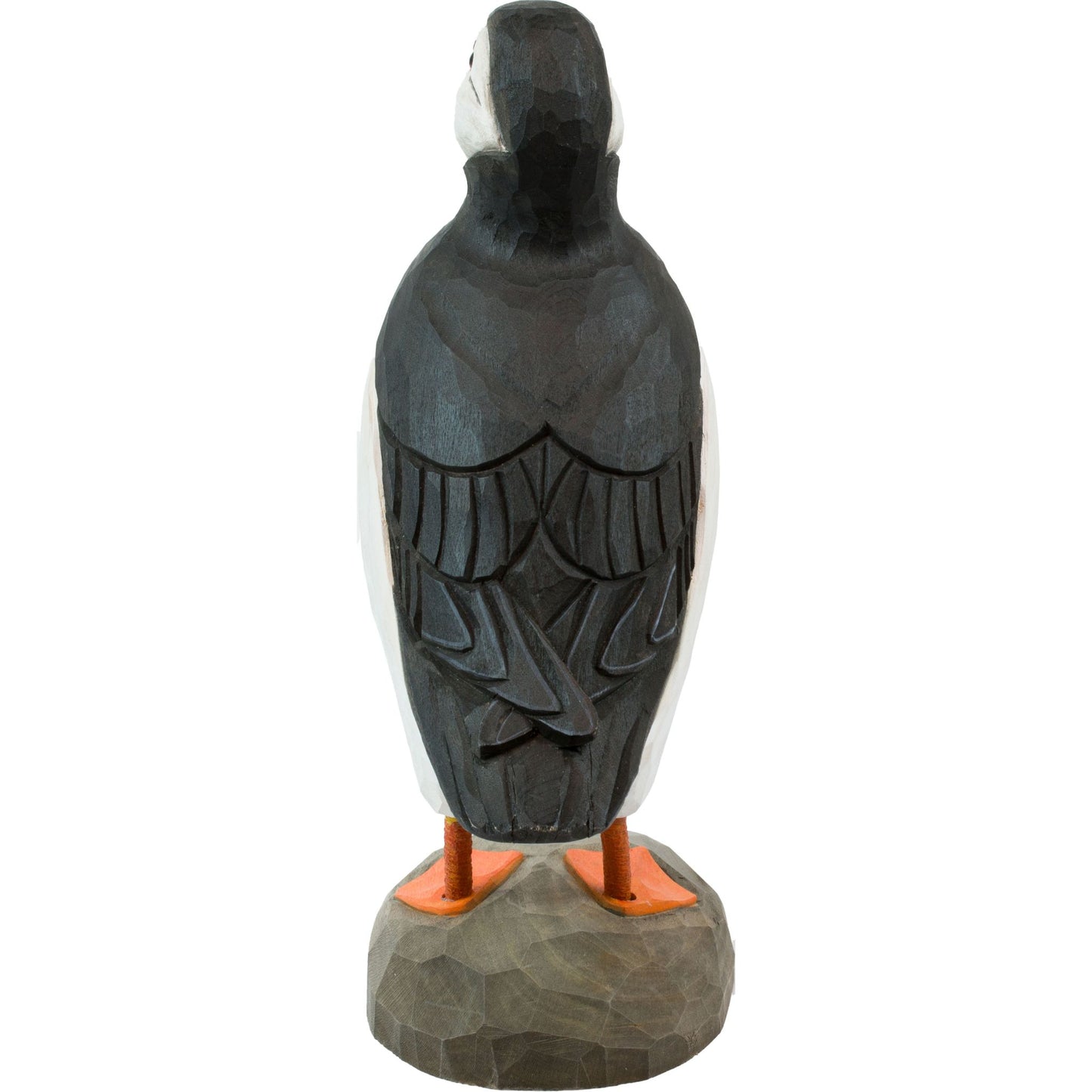 Wildlife Garden DecoBird Papageientaucher handgeschnitzt