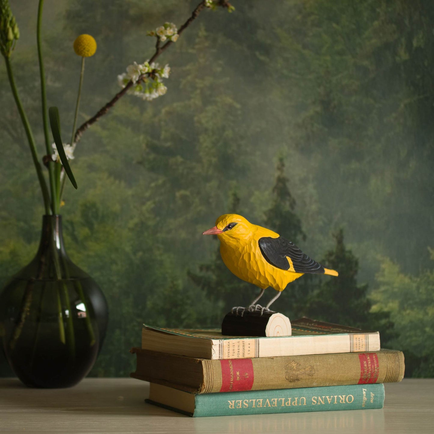 Wildlife Garden DecoBird Pirol handgeschnitzt