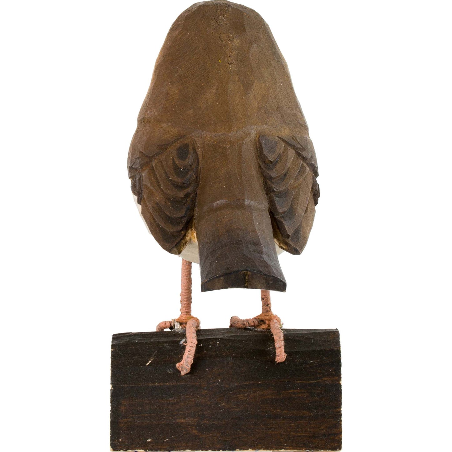 Wildlife Garden DecoBird Robin hand-carved