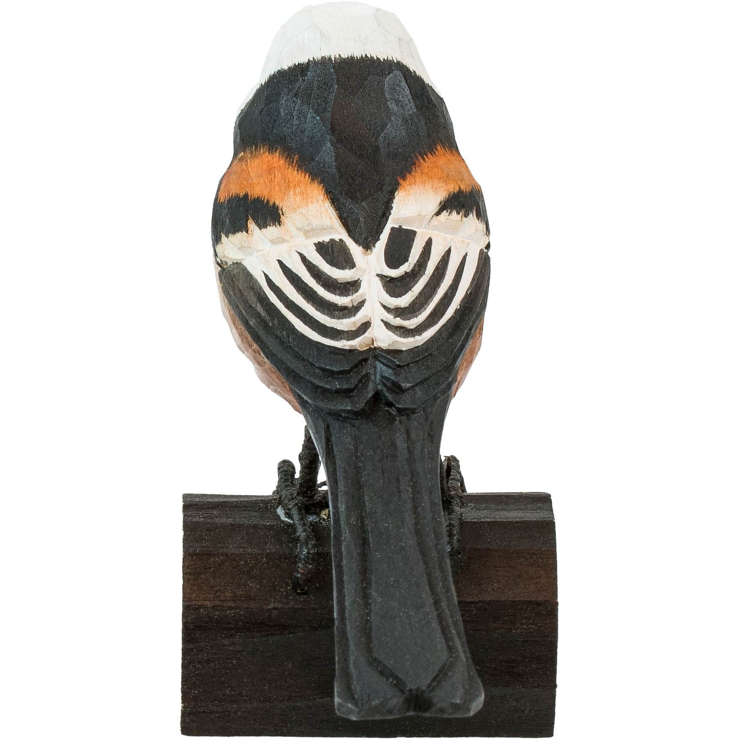 Wildlife Garden Decobird Schwanzmeise handgeschnitzt