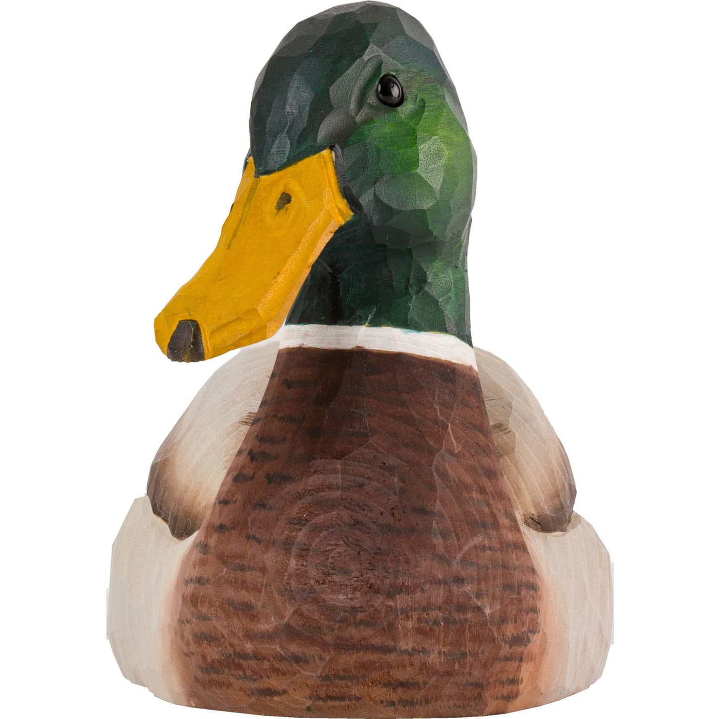 Wildlife Garden Decobird Stockente Männchen handgeschnitzt