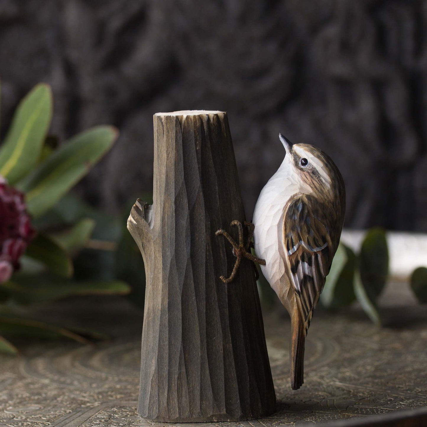 Wildlife Garden DecoBird Waldbaumläufer handgeschnitzt