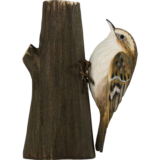 Wildlife Garden DecoBird Waldbaumläufer handgeschnitzt