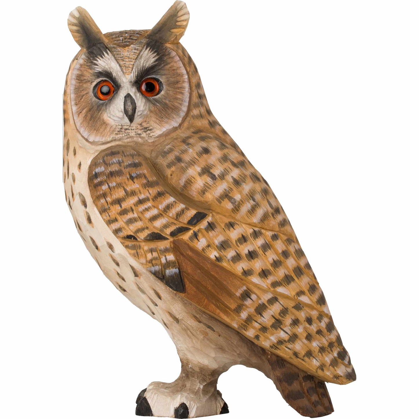 Wildlife Garden Decobird Waldohreule handgeschnitzt