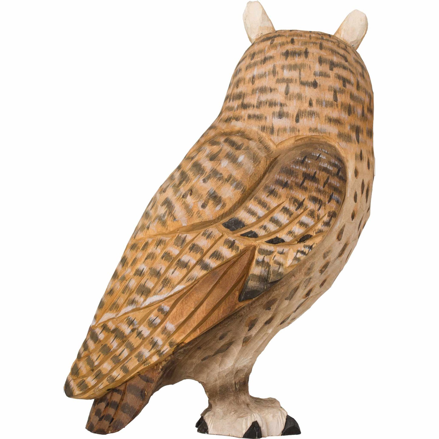 Wildlife Garden Decobird Waldohreule handgeschnitzt