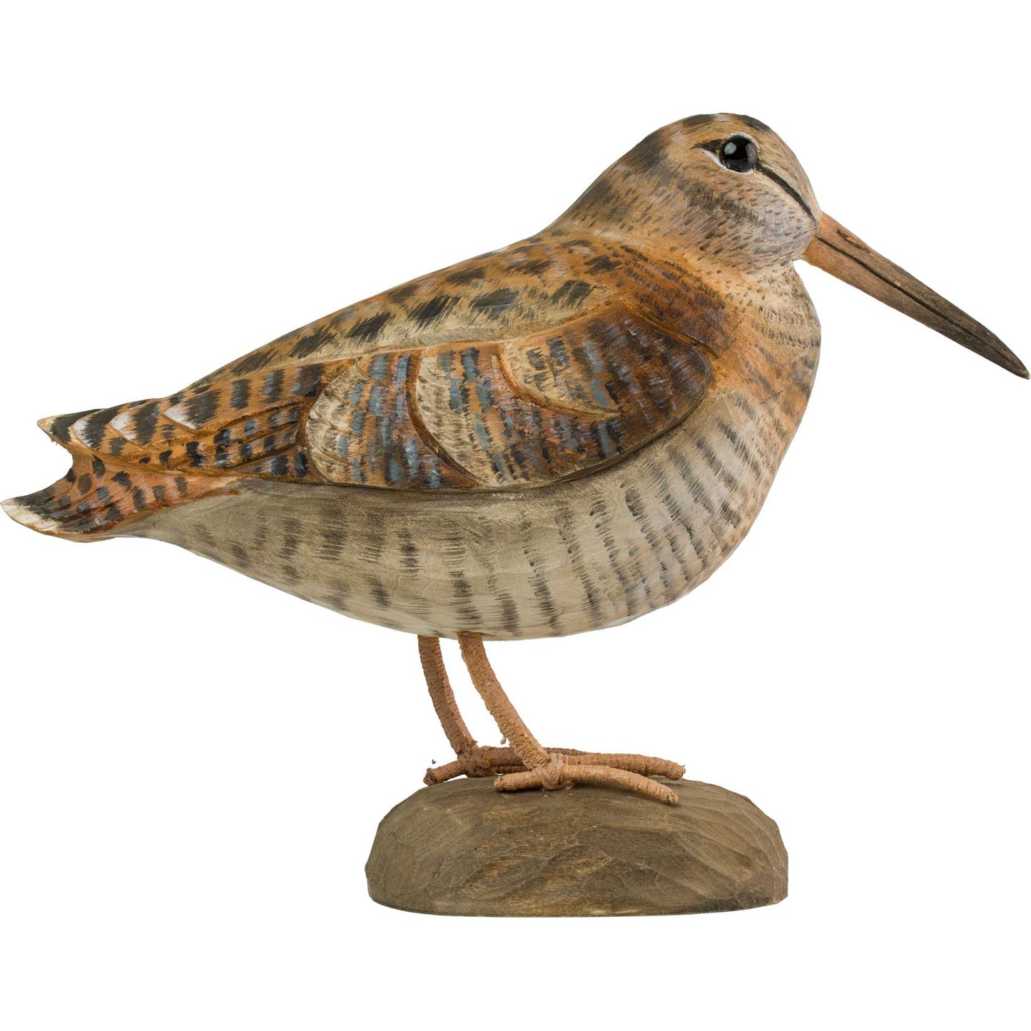 Wildlife Garden DecoBird Waldschnepfe handgeschnitzt