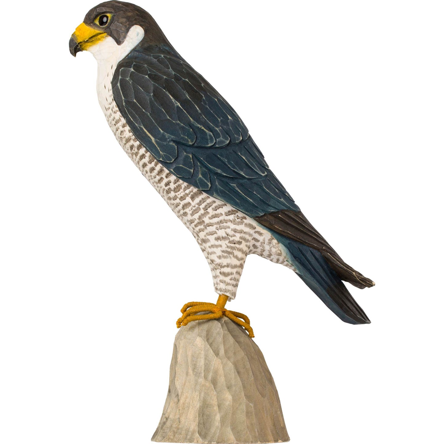 Wildlife Garden DecoBird Wanderfalke handgeschnitzt