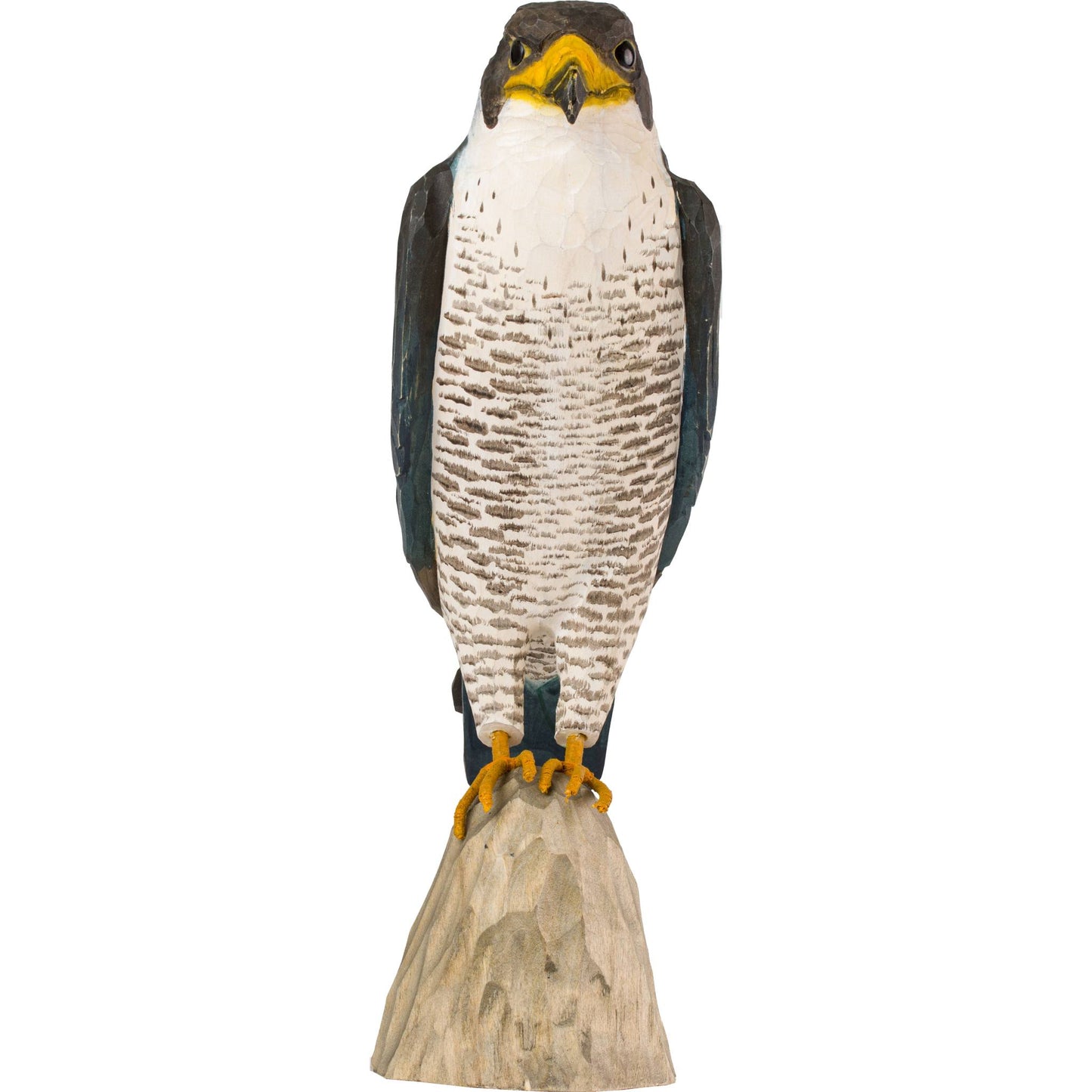Wildlife Garden DecoBird Wanderfalke handgeschnitzt